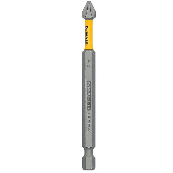 Ponteira Bits Phillips PH2 MaxFit Ultra 88,9mm Unidade Dewalt DWAF3PH2-1H