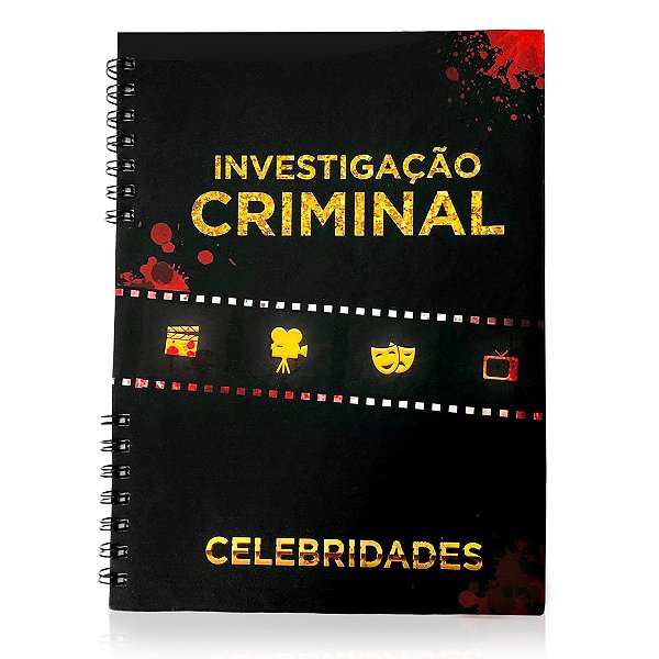 Caderno Investigação Criminal Celebridades