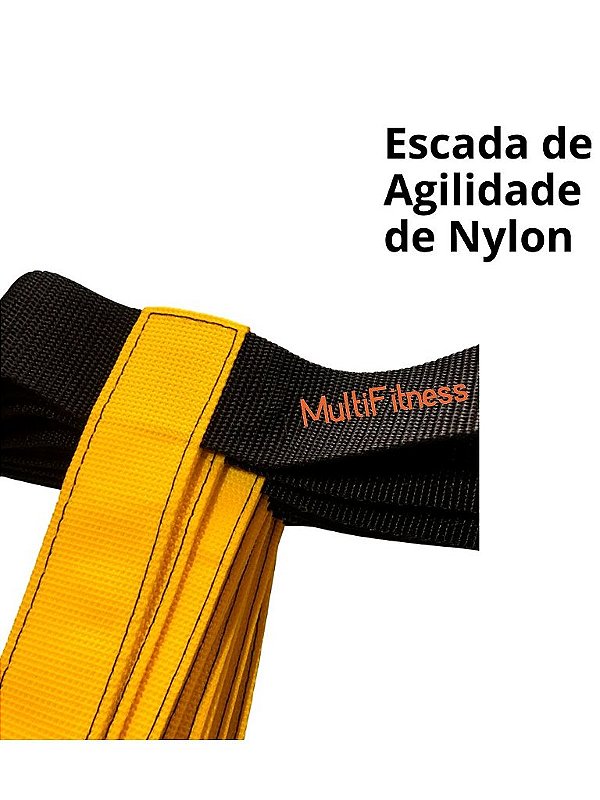 ESCADA DE AGILIDADE NYLON 10 DEGRAUS