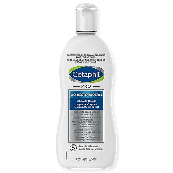 Galderma Cetaphil Pro Ad Restoraderm Sabonete Líquido 295ml