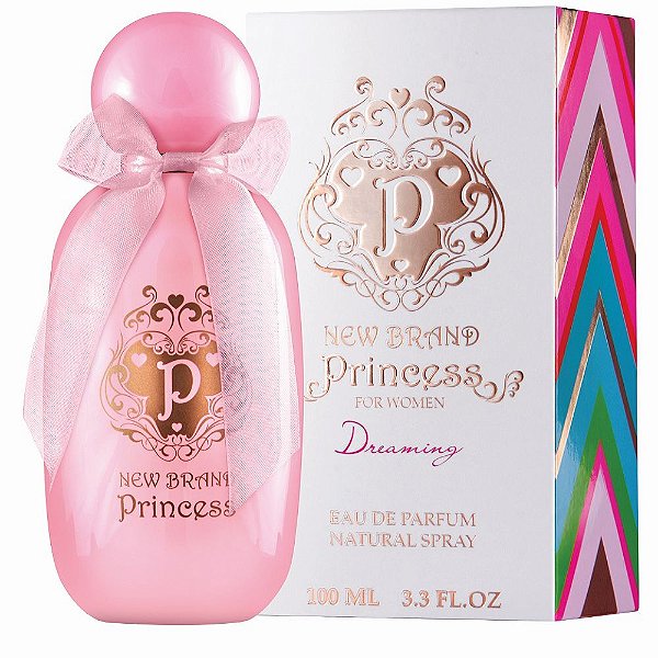 New Brand Prestige Princess Dreaming Perfume Feminino Eau de Parfum 100ml