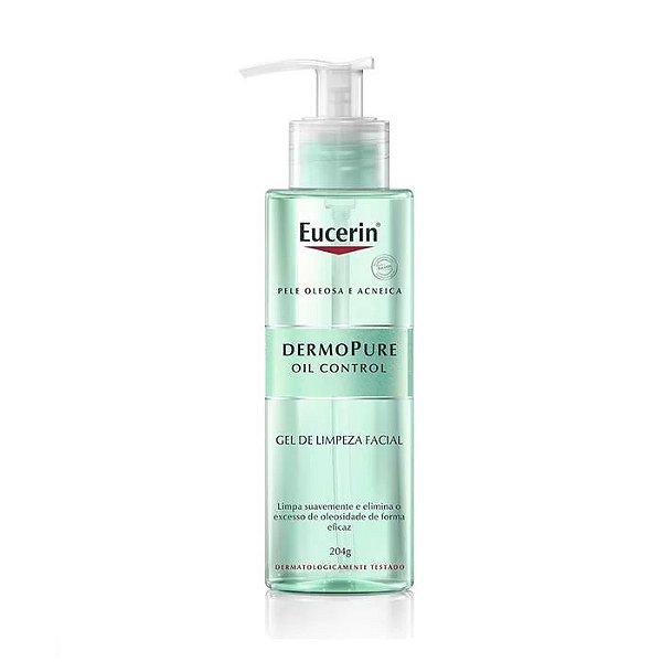 Eucerin Dermo Pure Oil Control Gel De Limpeza 200ml