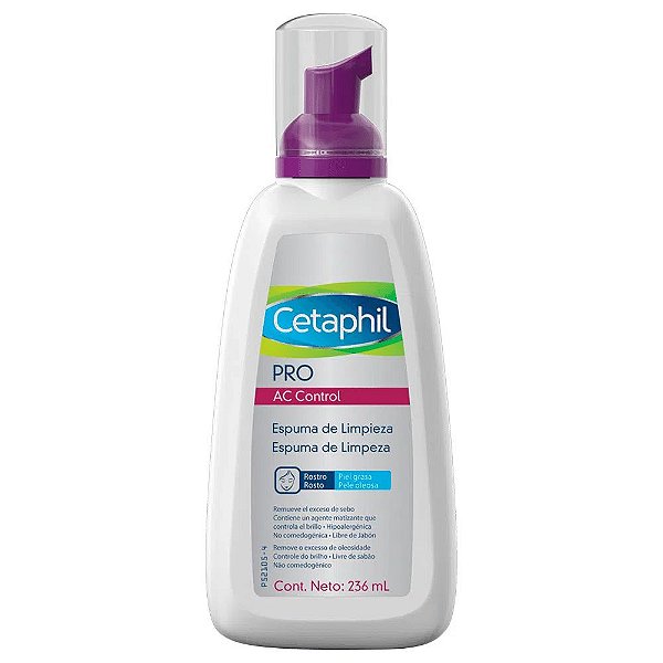 Galderma Cetaphil Pro AC Control Espuma de Limpeza Facial 236ml