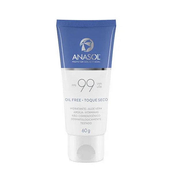 Anasol Protetor Solar Facial FPS 99 60g