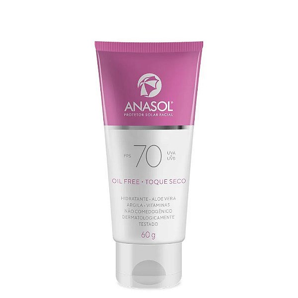 Anasol Protetor Solar Facial FPS70 60g
