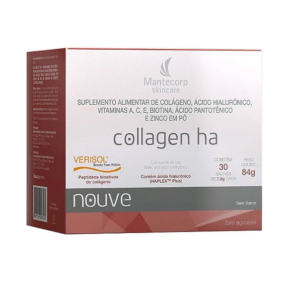 Mantecorp Nouve Collagen HA C/30 Sachês de 2,8g cada