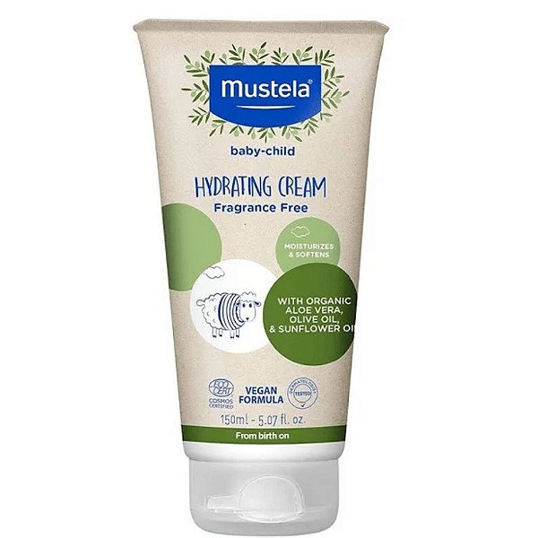 Mustela Bio Orgânico Creme Hidratante Sem Perfume 150ml