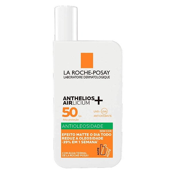 La Roche Posay Anthelios Airlicium Fluido FPS50 Sem Cor 40ml