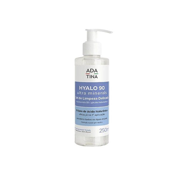 Ada Tina Hyalu 90 Ultra Minerals Gel de Limpeza 250ml