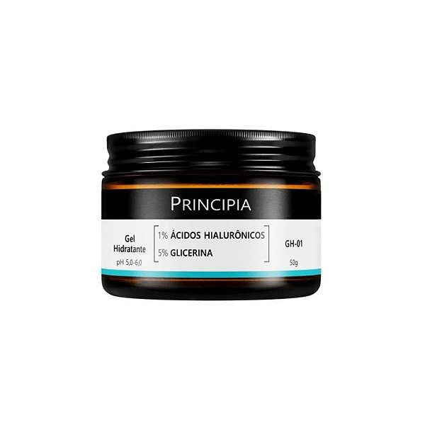 Principia Gel Hidratante 1% Acidos Hialuronicos + 5% Glicerina GH-01 com 50g