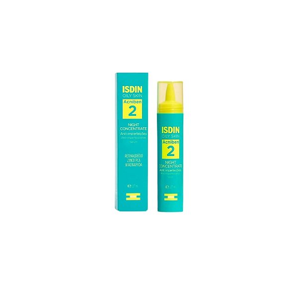 Isdin Acniben Night Concentrate Sérum Facial Noturno Anti-Imperfeições 27ml