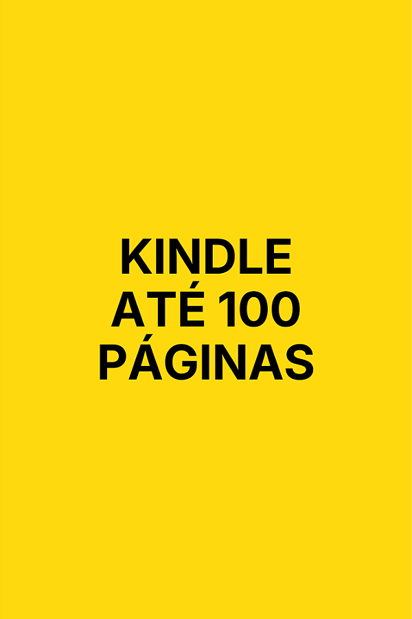 Diagramação de Livro para Kindle | Até 100 Páginas