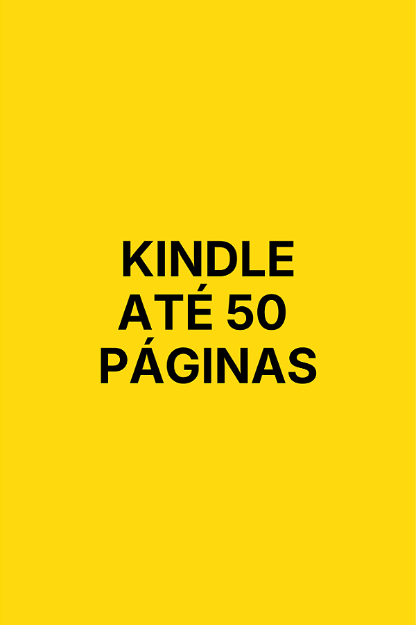Diagramação de Livro para Kindle | Até 50 Páginas