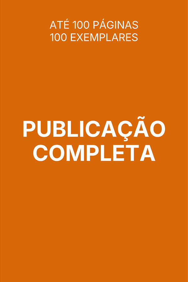 Publicação Completa do Livro | Até 100 Páginas + 100 Exemplares