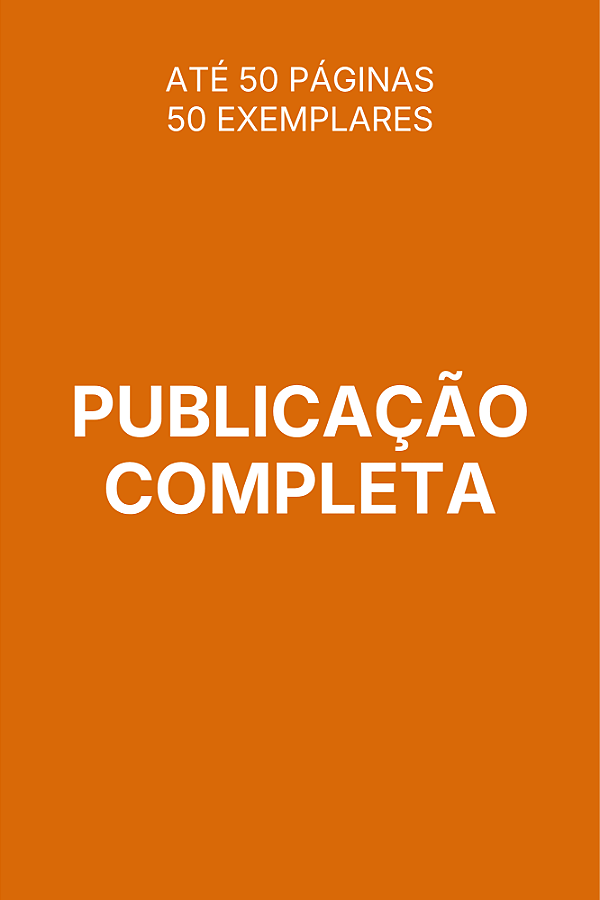 Publicação Completa do Livro | Até 50 Páginas + 50 Exemplares