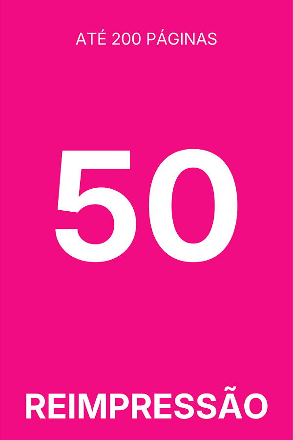 [200] TIRAGEM ADICIONAL - 50 EXEMPLARES (LIVRO)