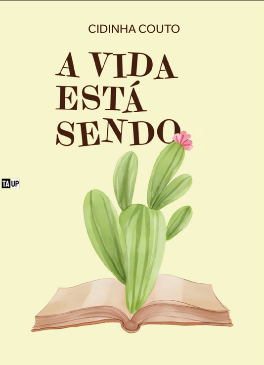 Livro A Vida Está Sendo - Cidinha Couto