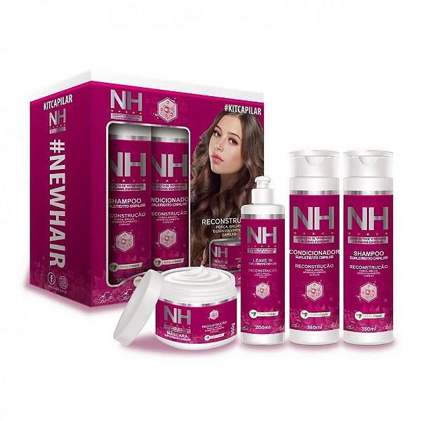 Kit Capilar New Hair 4 itens - Belkit