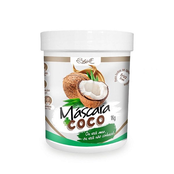 Máscara Mais Coco Nutrição Profunda 1 Kg - Belkit