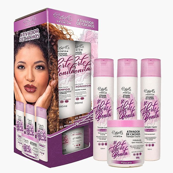 Kit Cachos Esplendorosos  4 Itens na Caixa  - Belkit