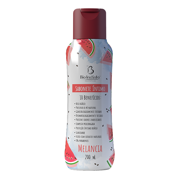SABONETE INTIMO 10 BENEFICIOS MELANCIA BIO INSTINTO 200ML