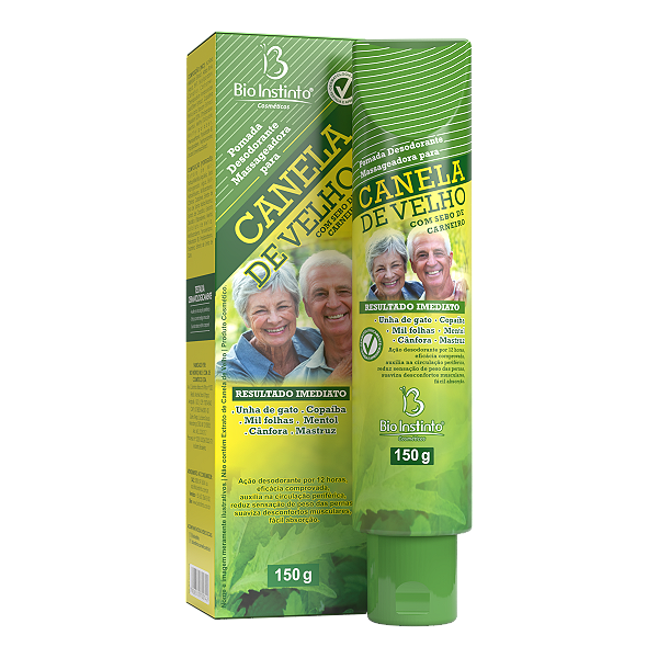 POMADA CANELA DE VELHO 150 G BIOINSTINTO