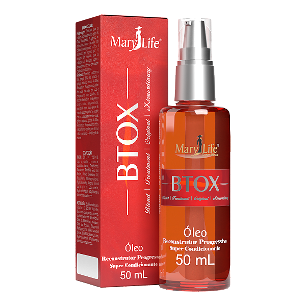 Óleo Reconstrutor Btox 50 ml