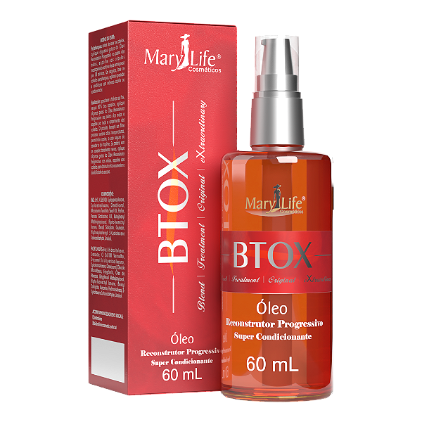 Óleo Reconstrutor Btox 60 ml