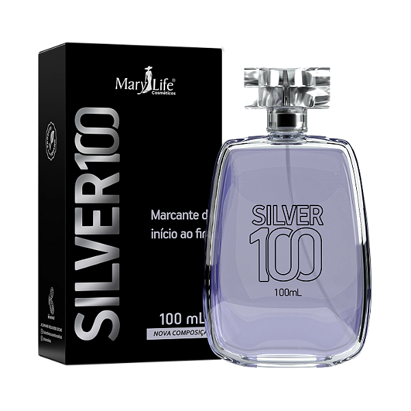 Desodorante Colônia Masculina Silver 100 Mary Life