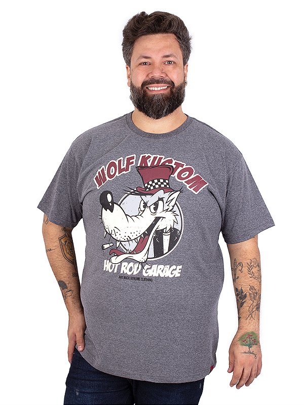 Camiseta Wolf Custom Grafite