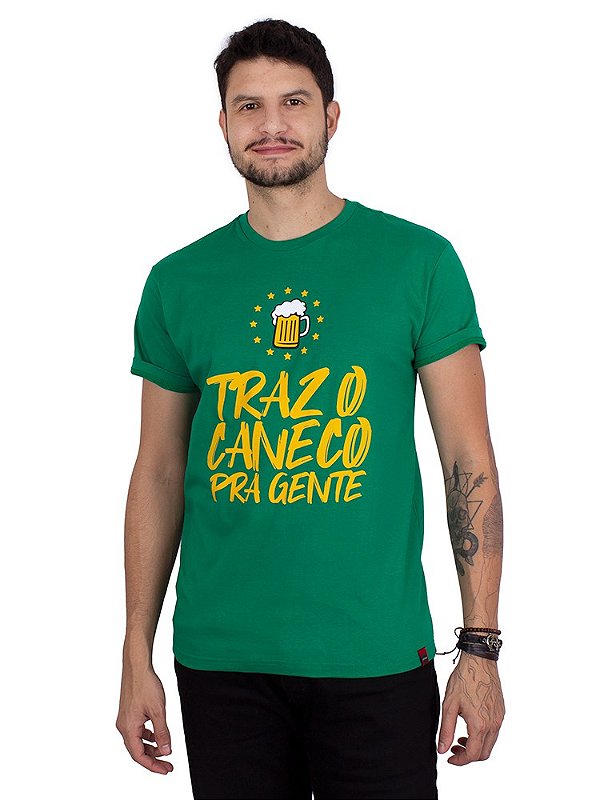 Camiseta Brasil Traz o Caneco Verde