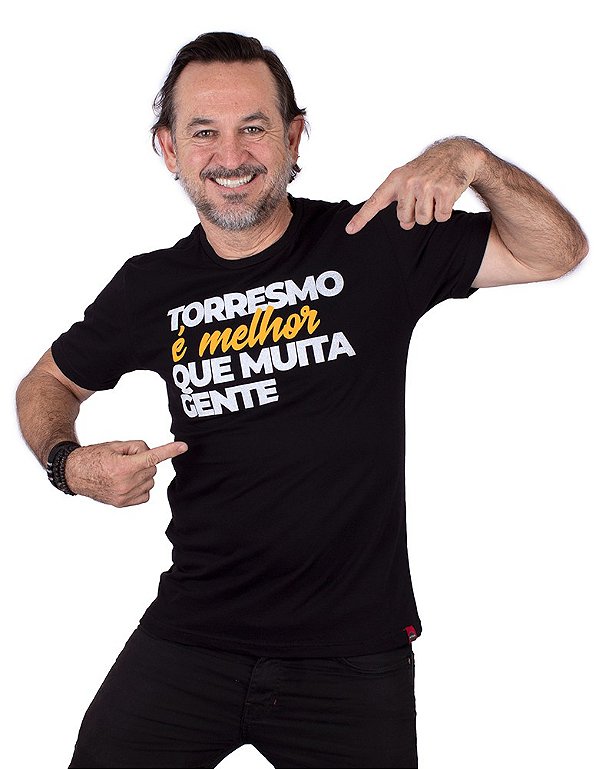 Camiseta Torresmo É Melhor Preta