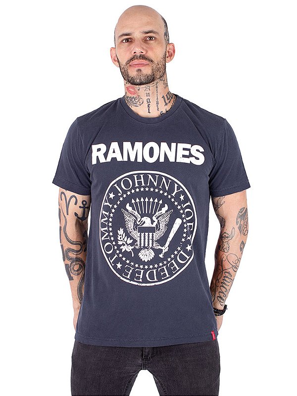 Camiseta Ramones - Estonada Azul