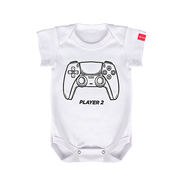 Body Bebê Player 2 PS5 Branco