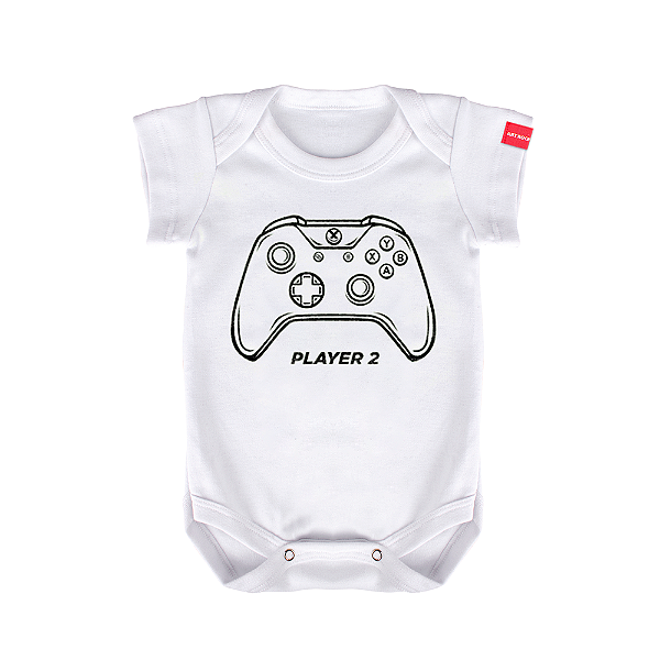 Body Bebê Player 2 Xbox Branco