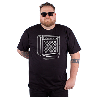 Camiseta Amplificador Preta.