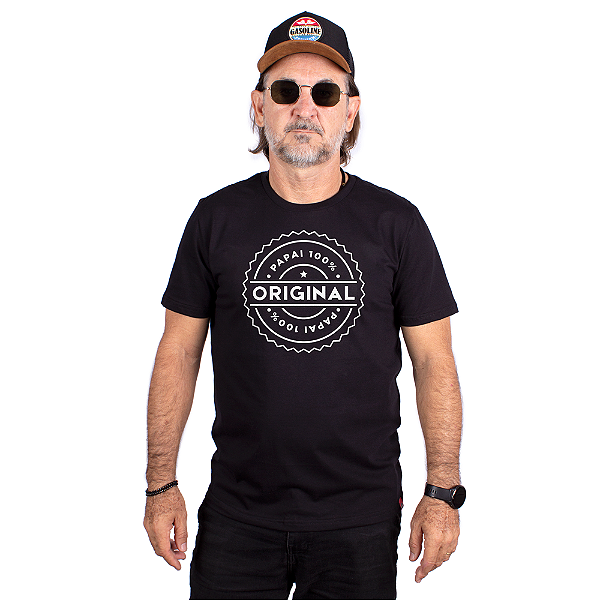 Camiseta 100% Original - Preta.