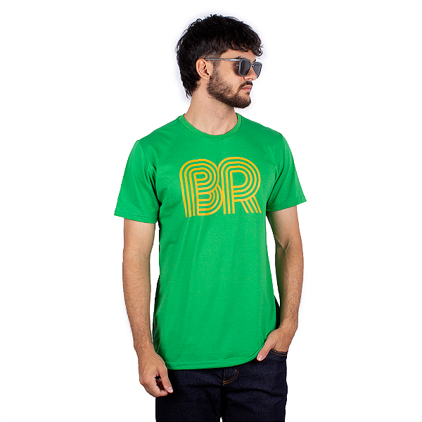 Camiseta Brasil Groove - Verde.