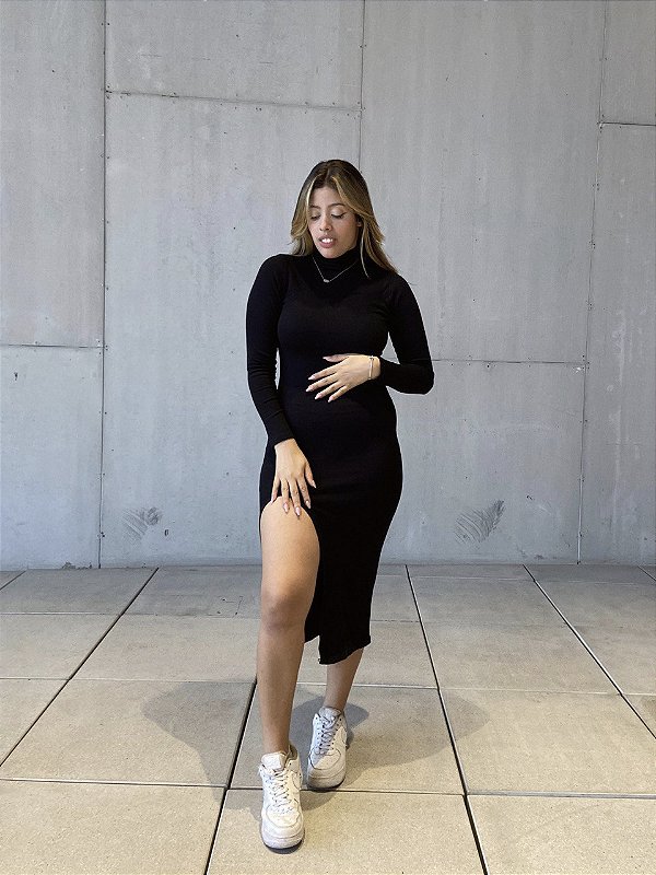 vestido lua preto