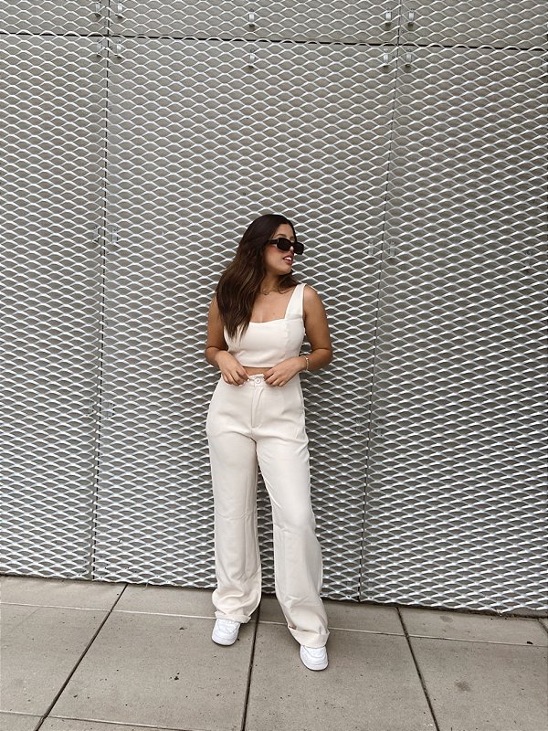 conjunto manuela creme