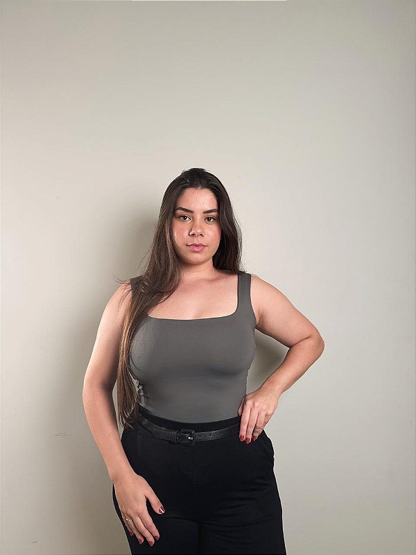 body lívia cinza escuro