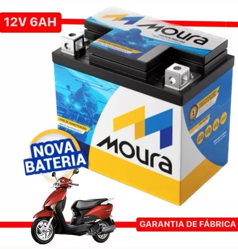 Bateria Moura12v6ah Honda Lead Todos Anos Promoção