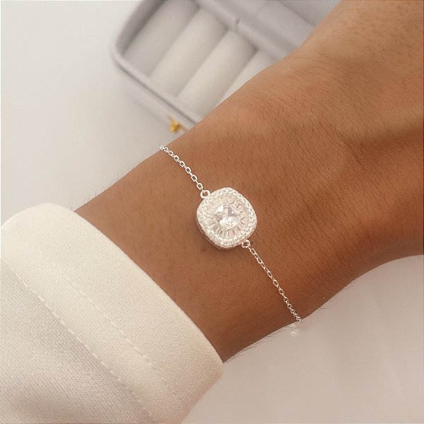 Pulseira Luxo cravejada