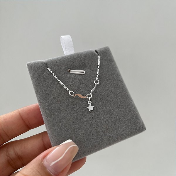 Pulseira infantil estrela