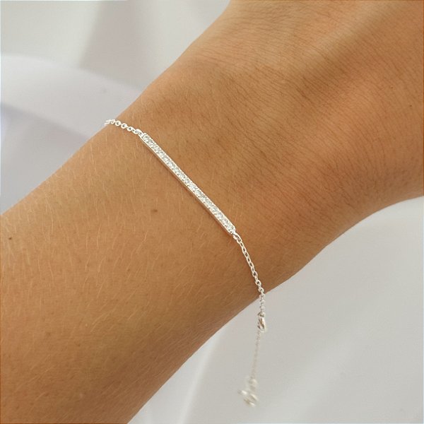 Pulseira com base rígida • Linha Luxo
