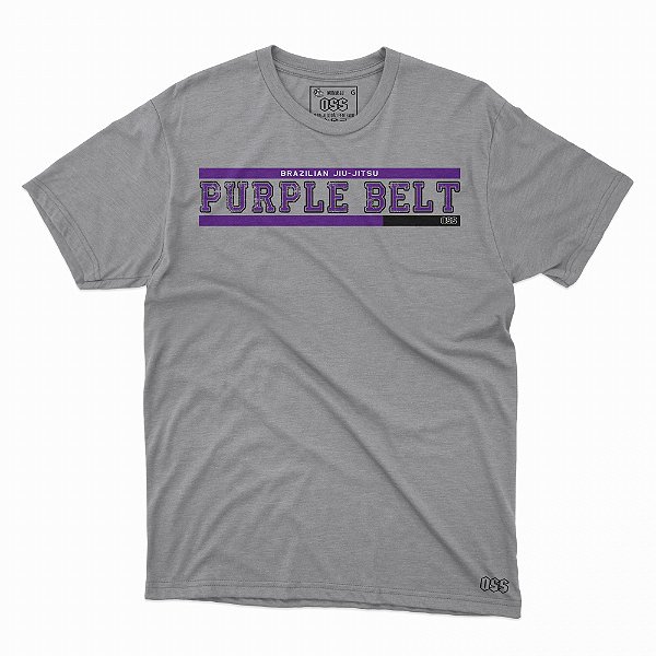CAMISETA JIU JITSU ATLETA FAIXA ROXA - PURPLE BELT