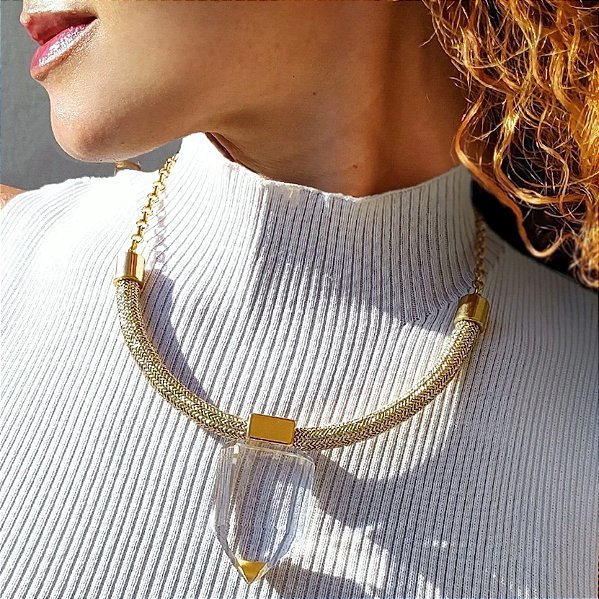 Colar Tokyo Shine - Personalizável- Cristal Premium