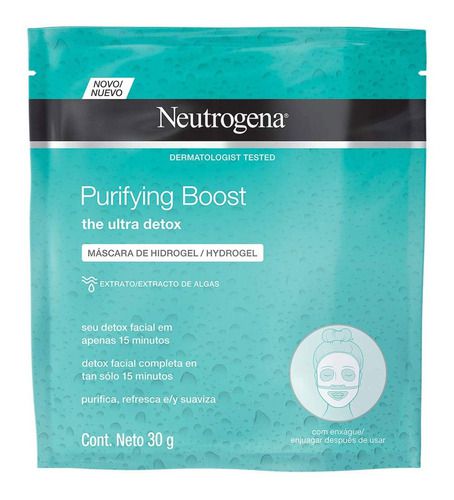 Máscara Facial Neutrogena Purifying Boost 30mL