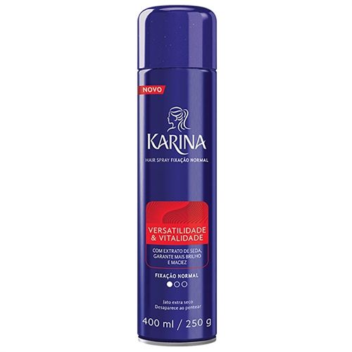 Hair Spray Karina Fixador Normal 400ml Normal