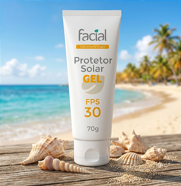 Protetor Solar em Gel - Fps 30 70g